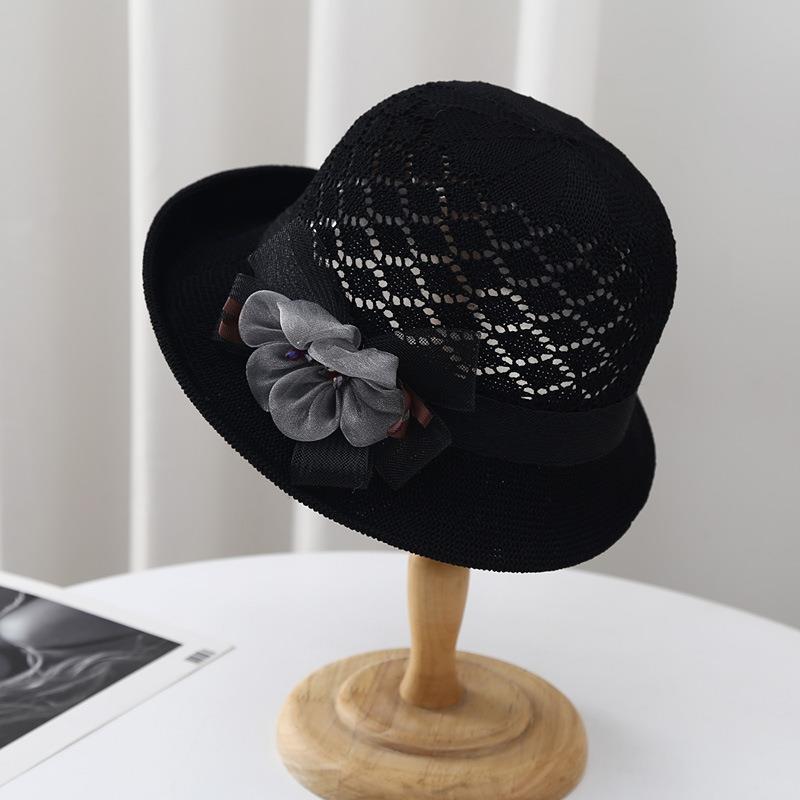 Новая летняя женская шляпа, солнцезащитная шляпа с небольшими полями, модная простая вязаная шапка для прогулок на открытом воздухе