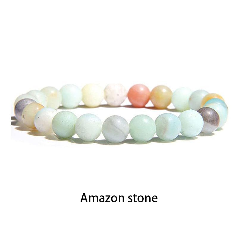 Высокое качество 8 мм браслет с драгоценными камнями для женщин и мужчин Pulseras Para Mujer браслет с кристаллами из натурального камня браслет с бусинами