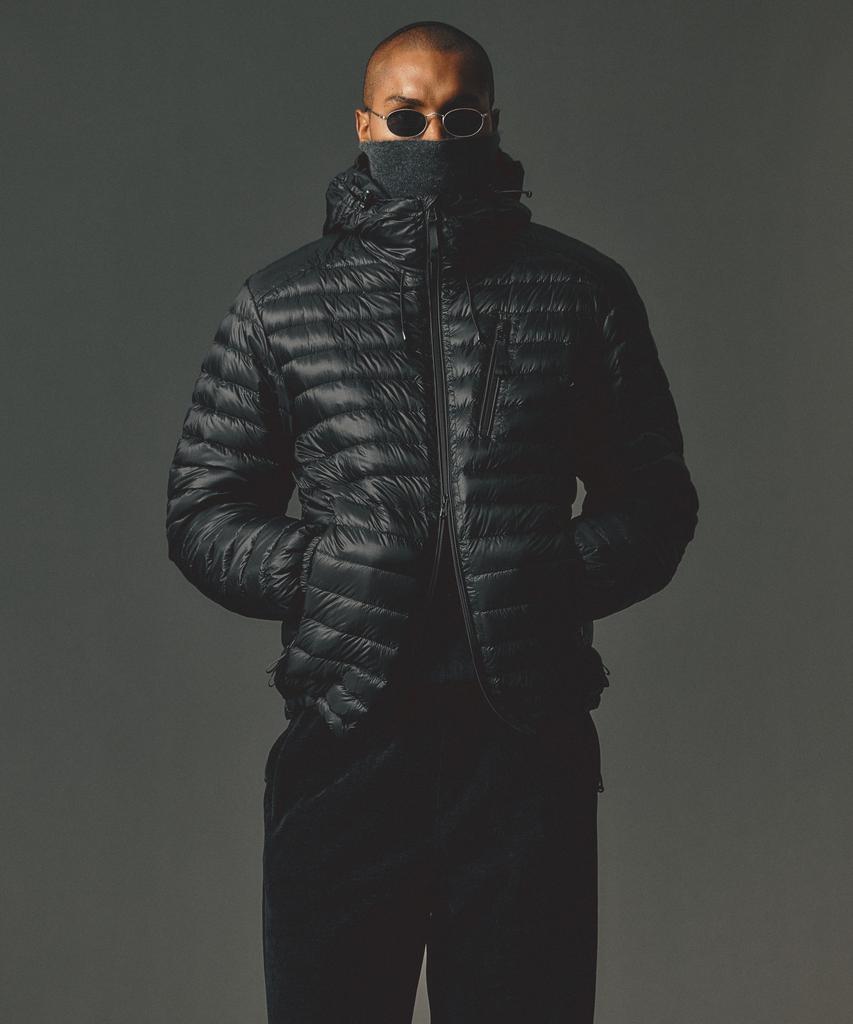 HAZZYS [His] Black Lightweight Goose Down