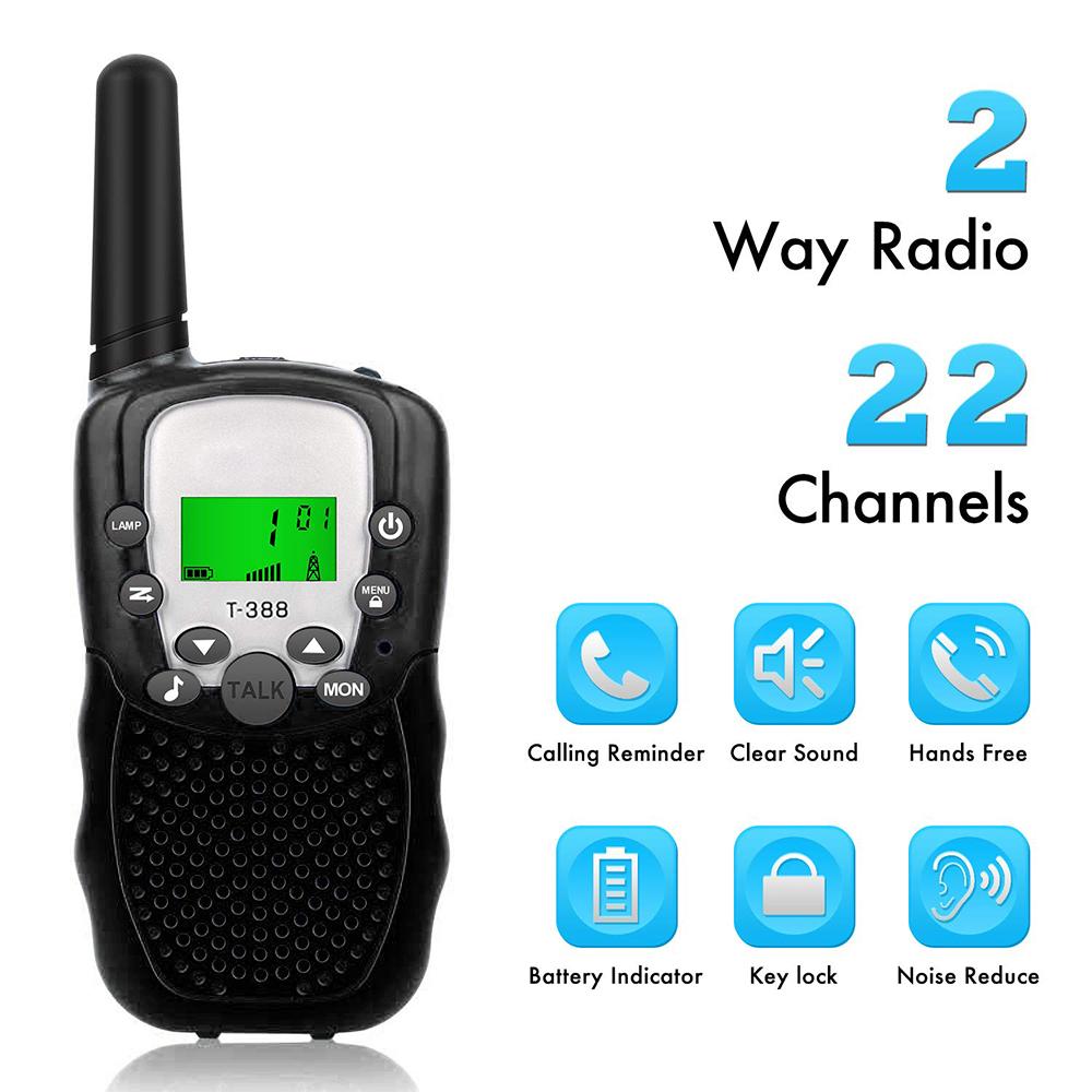 Портативная детская мини-игрушка Walkie Talkie Двусторонняя связь Удаленный домофон