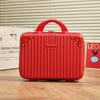 14-дюймовый красный свадебный косметичка-чемодан - портативная сумка для приданого для женщин