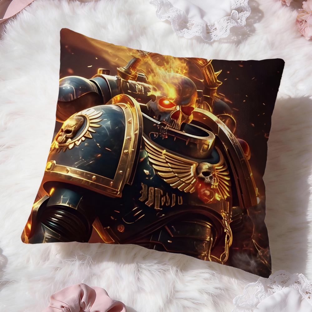 Игровой W-Warhammer-S Наволочка Премиум-комфорт Двусторонняя Наволочка - Дизайн «Два в одном» для Любой Комнаты и Салона Автомобиля