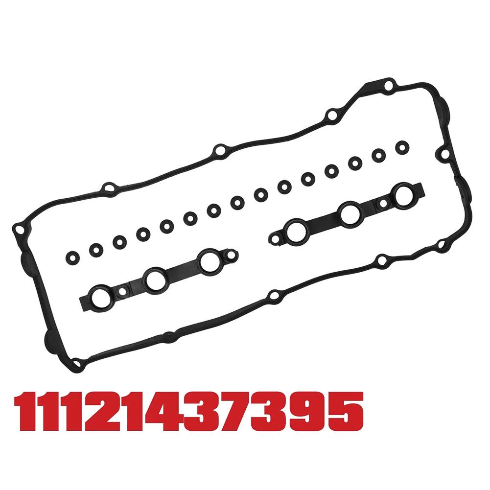 Car Valve Cover Gasket Set For BMW X3 X5 Z4 E39 E46 E53 E83 11129070990 11121726537 11120030496 11121437395 Valve Cover Gasket