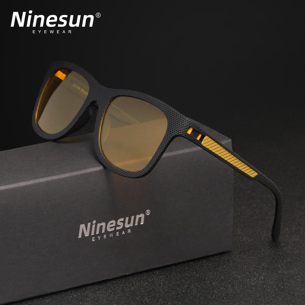NINESUN Brand New Sunglasses Unisex Retro TR90 Polarized UV400 Lens Glasses Vintage Men/Women Eyewear