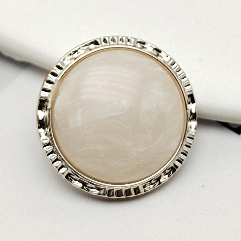 10pcs Pretty Plating Buttons Square Round Buttons Coat Windbreaker Sweater Accessories Various Styles DIY Sewing Supplies