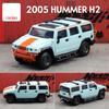 Масштаб 1/64 Модель игрушечного автомобиля внедорожника Hummer H2 JKM 1:64 Внедорожный Спорт Миниатюрный Автомобиль Свободные Колеса Литой Сплав Коллекция Подарок Дети