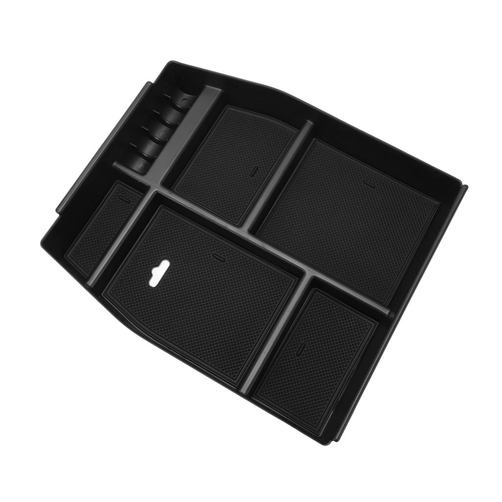 5 Slot Center Console Armrest Storage Box Car Interior Accessories Replacement for Ford 2015?2019