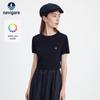 Navigare Women's Basic Short Sleeve Knit T-Shirt