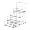 Acrylic Display Riser Collectibles Shelf Decoration Clear Showcase for Jewelry Shop