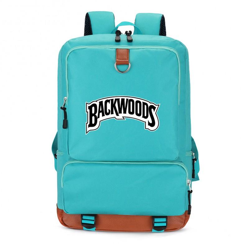 Минималистичный рюкзак Backwoods для студентов и путешественников, совместимый с 17-дюймовым ноутбуком, из дышащей водонепроницаемой ткани Оксфорд, дневной рюкзак