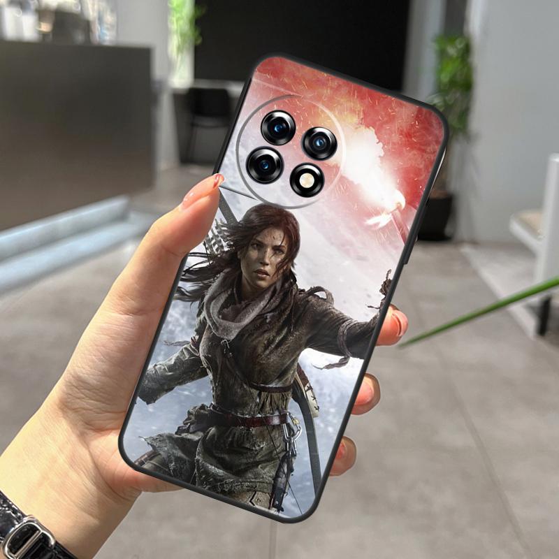 Чехол Lara Croft Tomb Raider для OnePlus Nord N20 N30 CE 5 3 4 Lite OnePlus 15 13 12 11 10 Pro 10T 13T 13R 15R