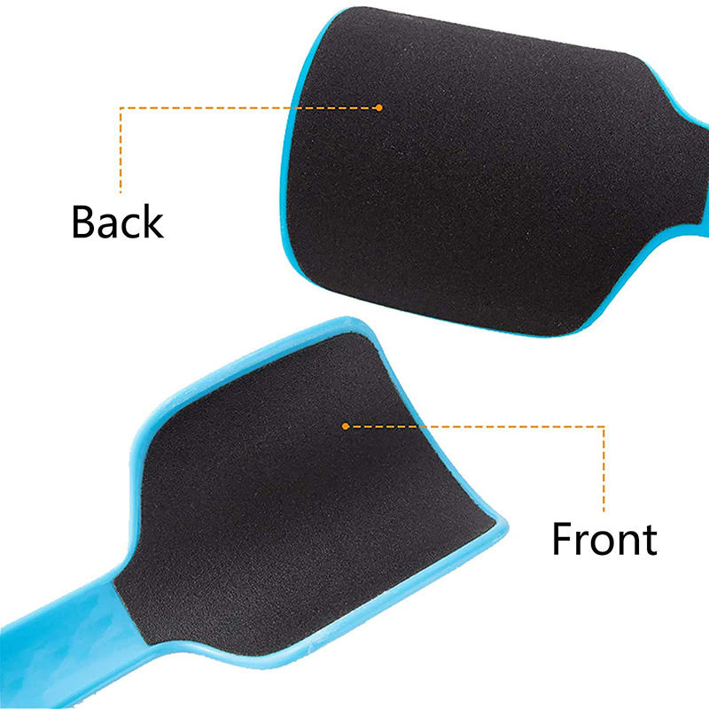 Large U-shaped Curved Foot File Double-sided Foot Grinder Callus Scrubber for Grit Exfoliates Removes Dead Skin