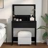 Bedroom Dressing Tables Black 80 x 39.6 x 135 cm