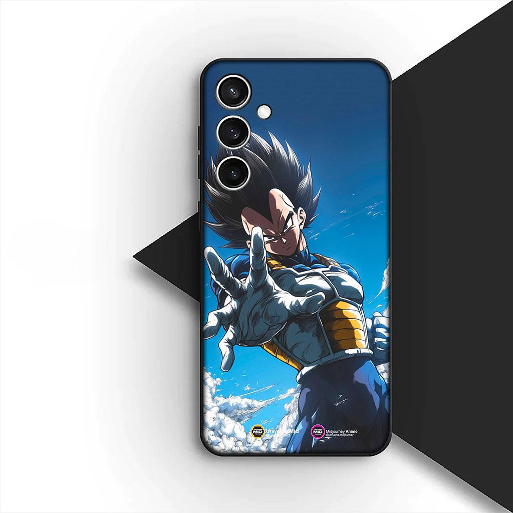 Vegeta Dragons Balls Goku IV Phone Cover for Motorola Moto G86 G57 E14 E15 G14 G34 G35 G84 G24 A54 G15 Power E22 Casing Case