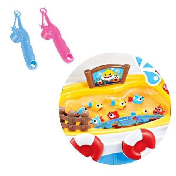 Pinkfong Shark Family Fishing Play, разноцветные, популярные корейские игрушки