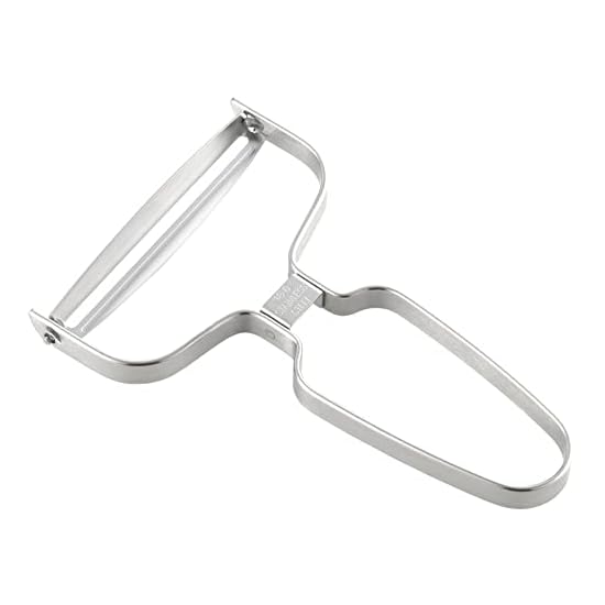Yoshikawa Peeler, Wide Vegetable Peeler, Stainless Steel, New Kitchen Basic SJ3358