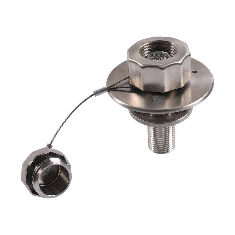 3/4 RVs Water Inlet Check Valves City Water Inlet Corrosion Resistant Stainless Steel Not Return Flow Control