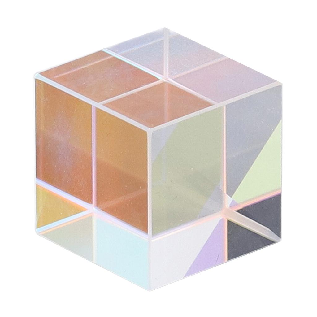 Dichroic   Prism Colorful Glass   Prism for Physics Teaching Research Decoration Art Education