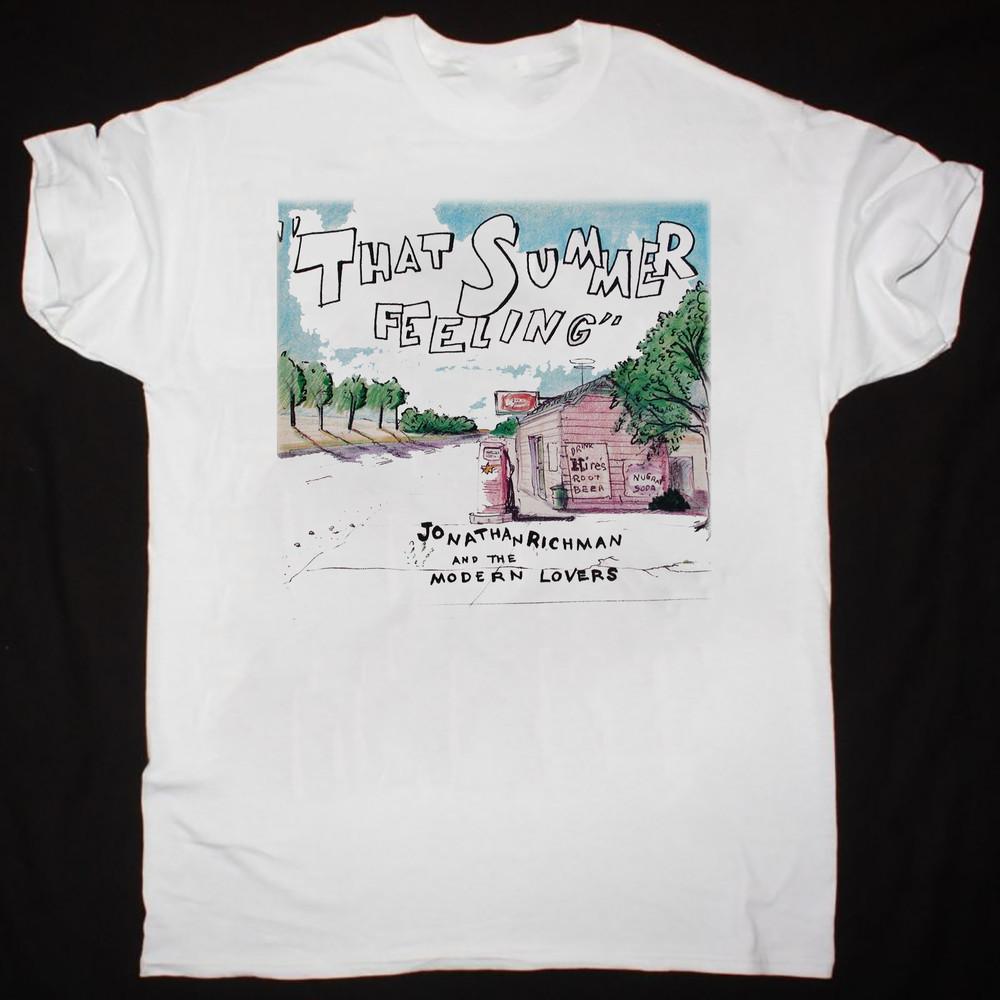 Jonathan Richman Music For Lovers White T-Shirt Cotton S-5XL Unisex T-Shirt
