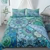 Luxury Boho Mandala Duvet Cover Set Bohemian Bedding Sets Mandala Print Comforter Cover King Size Double Bed Set Quilt Cover