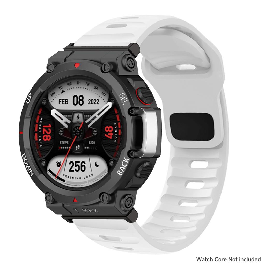 Силиконовый Ремешок Для Huami Amazfit T-Rex 3/2 Браслет Петля Браслет На Запястье Для Amazfit T-Rex/pro Ремешок Сменный Спортивный Ремешок