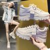 New Spring Korean Version of Dad Shoes for Female Students Versatile Sports Shoes for Women Casual Thick Sole Height-enhancing Shoes