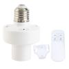 Remote Control Light Bulb Socket 30 60mins Timing Screw In E26 E27 Bulb Holder Wireless Lamp Holder for Wall Pendant