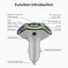 PD30W+QC3.0 Bluetooth 5.3 Автомобильный MP3-плеер FM-передатчик Беспроводная громкая связь Воспроизведение с USB-накопителя Адаптер быстрой зарядки USB Type-C для автомобиля