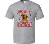 Tosa My Dog Is My Valentine T Shirt
