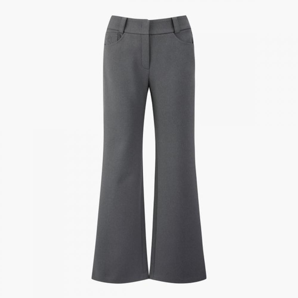 MunSingwear Women S Down Fabric Wide pantS Gray Mr422lpto7