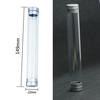 Cylinder Case Pen Storage Box Stationery Organizer School Office Use Transparent