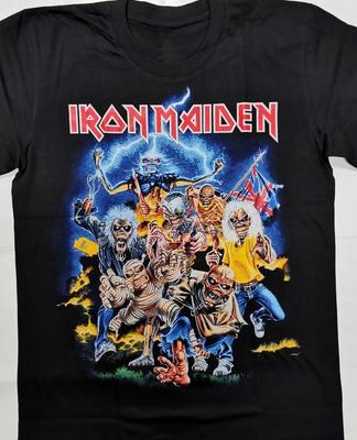 Iron Maiden Best Of The Beast Винтажная футболка Унисекс футболка