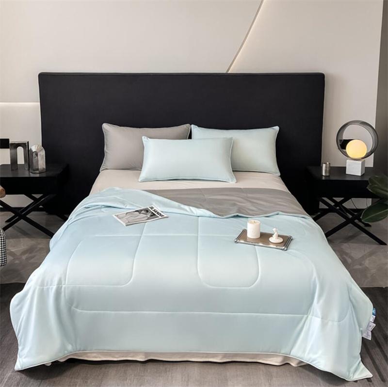 Высококачественное охлаждающее одеяло, холодная ткань поглощает тепло тела, мягкое кондиционирующее одеяло, гладкое легкое летнее одеяло