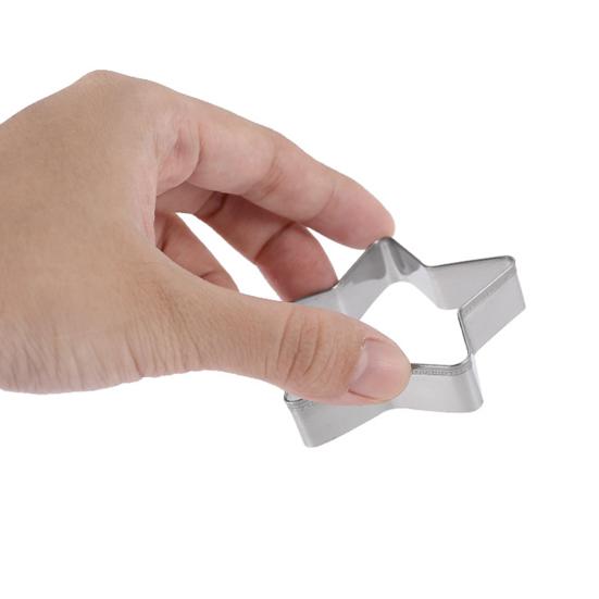 4Pcs Korean Sugar Candy Making Tools Stainless Steel Cookie Cutter Set Squid