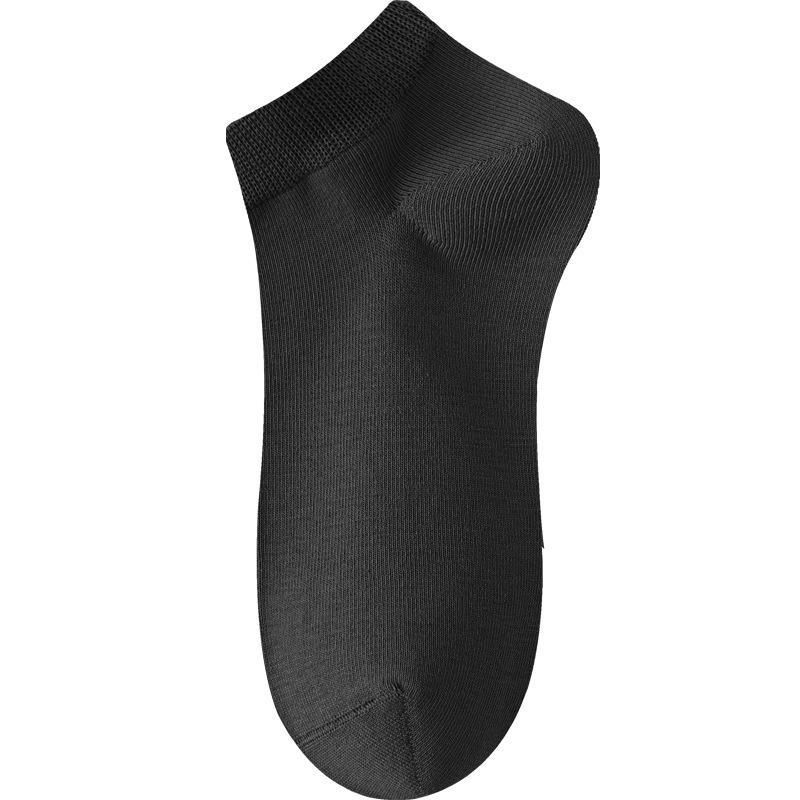 Женские летние тонкие дышащие антибактериальные носки из чистого хлопка