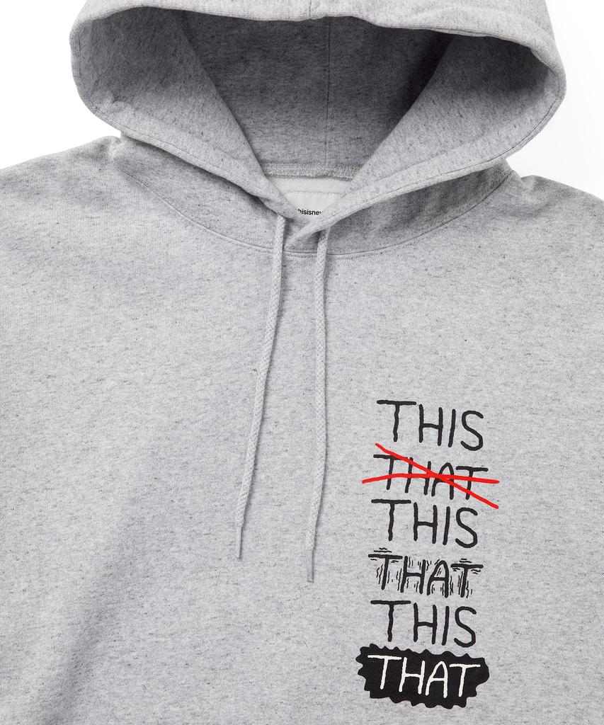 Худи Thisthat Skate Хизер Грей