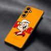 P-po-peyeS classic anime poster pattern Phone Case For Samsung Galaxy S26 S25 S24 S23 S22 S21 Plus Ultra Note20 Soft Black