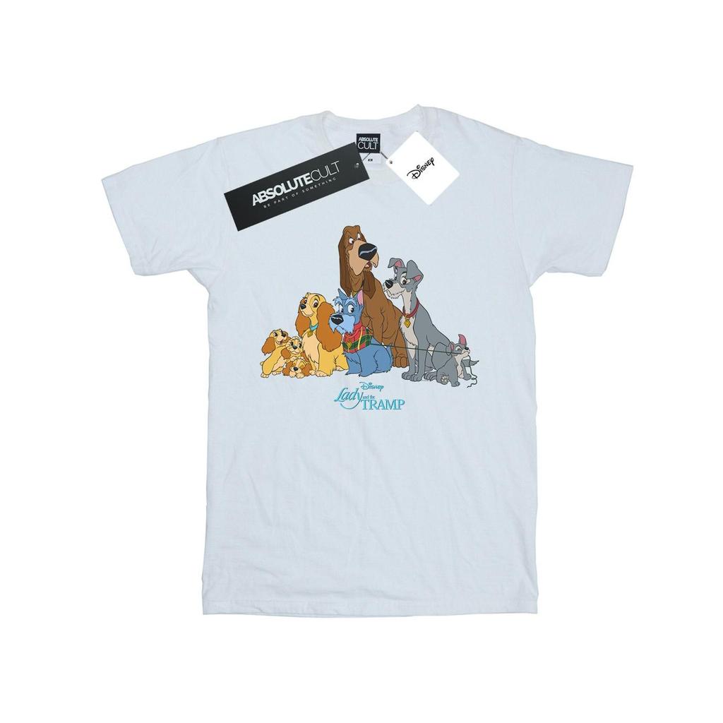 Disney Mens Lady And The Tramp Classic Group T-Shirt