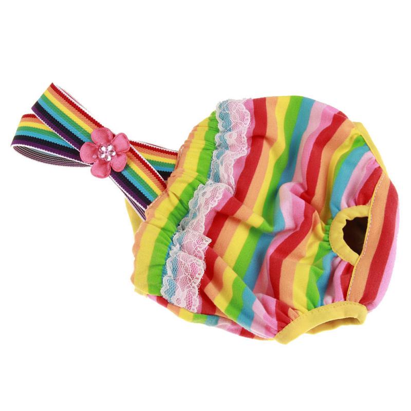 Физиологические брюки с милыми полосками для домашних животных и принтами для собак