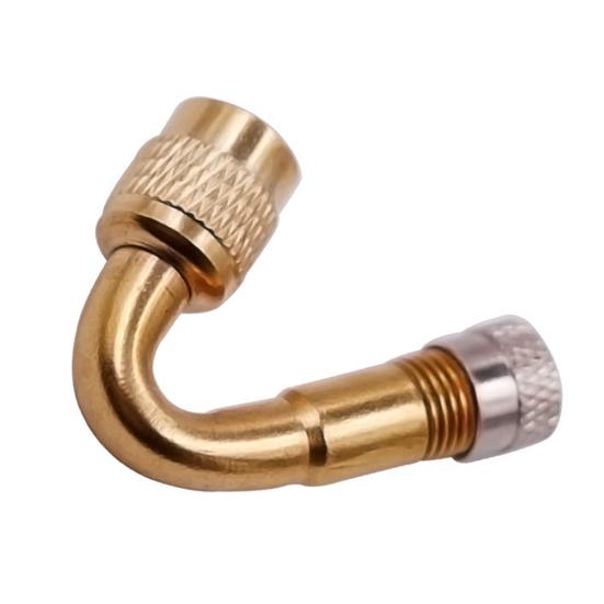 Tire Valve Extension Set 45 90 135 Degree Angled Adaptors for Car Motorcycle Bike Universal Inflator Nozzle Extenders