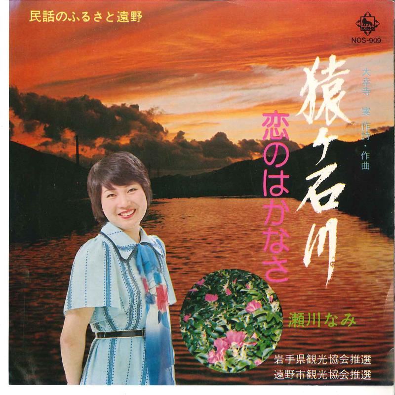 7-дюймовая пластинка NAMI SEGAWA - Sarukaishigawa / Koi No Hakanasa NGS909 KING Japan Японская энка Б/у