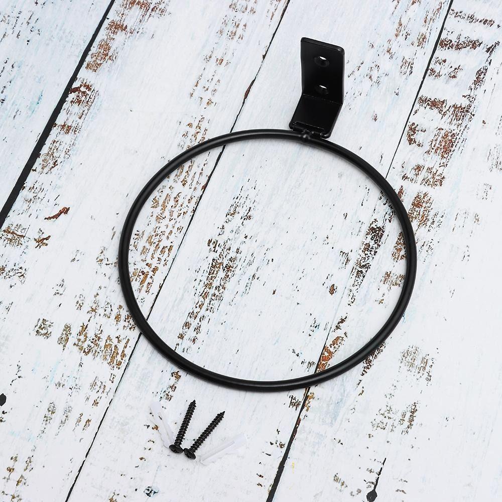 Metal Planter Pot Stand Wall Mounting Planters Rack Durable Flower Pot Holder Ring Office