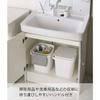 Yamazaki Lid Buckets 12L White
