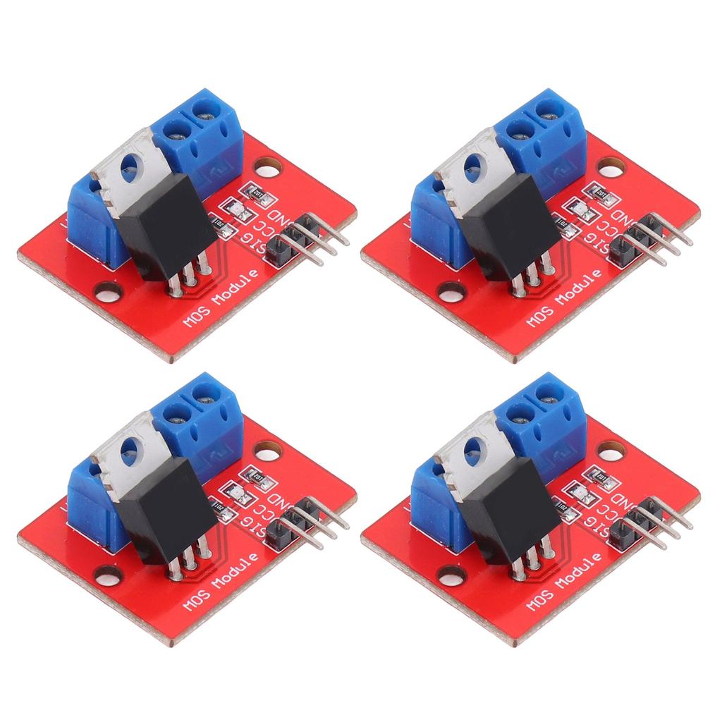 Комплект из 4 шт. Модуль драйвера MOS Драйверная плата Набор аксессуаров для Raspberry Pi 0?24V