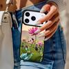 Летний чехол для телефона с лотосом для iPhone 17 Air 14 15 13 12 Max Чехол для Apple 16e 11 Pro Max Plus Coque