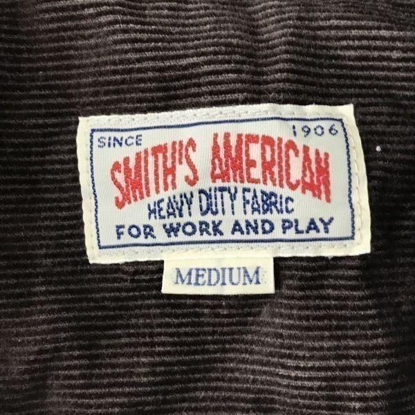 Американская вельветовая рабочая куртка-рубашка Smith's Мужская M(ИСПОЛЬЗОВАЛ)