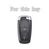 2 Buttons TPU Car Key Case Cover for Ford Explorer Mustang Fusion Escape F150 F250 F350 F450 F550 Ford Raptor 2020 2021