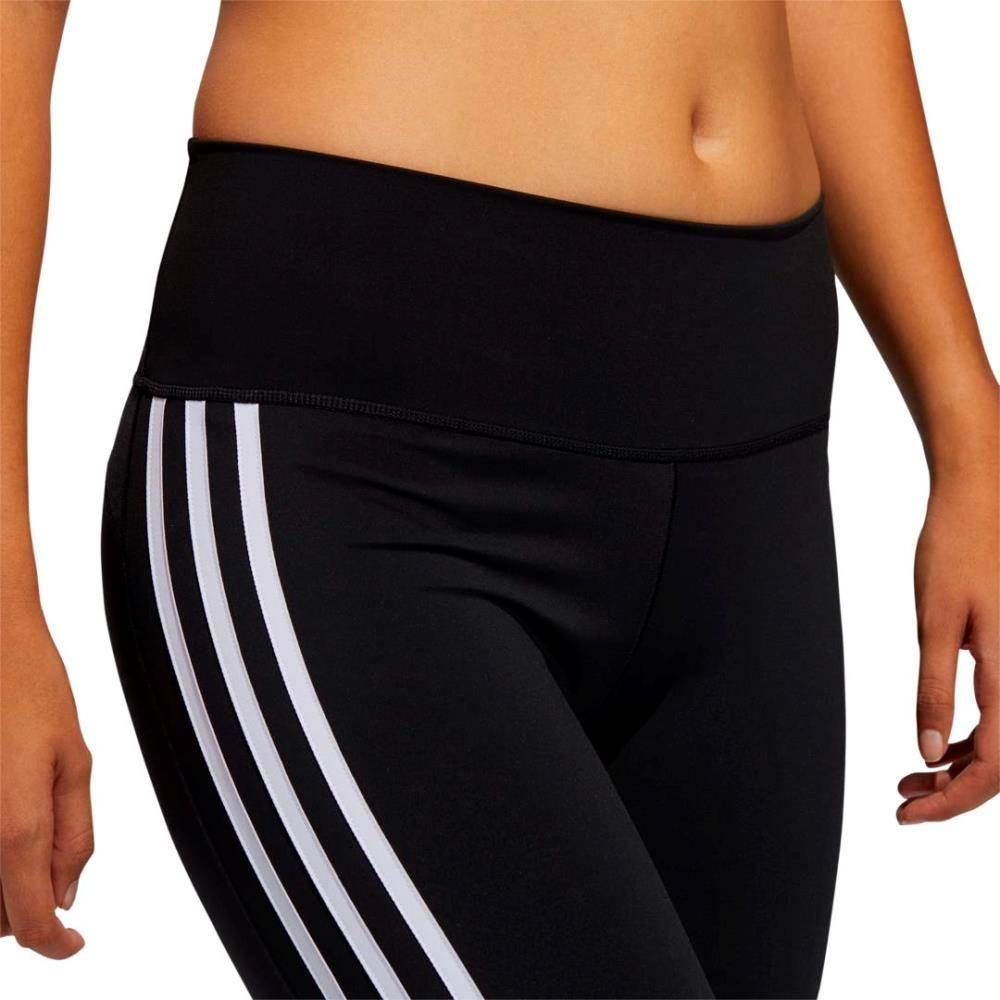 adidas Женские тренировочные тайтсы BT 2.0 с 3 полосками 7/8, черные FJ7181