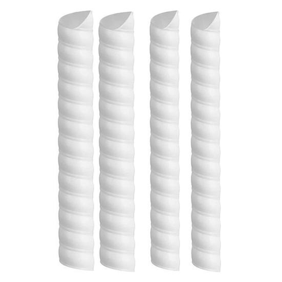 4Pcs Tree Trunk Protector Protect Saplings Plants from Deer Rabbit Cats Rodents Mowers Spiral Tree Guard Tree Wrap