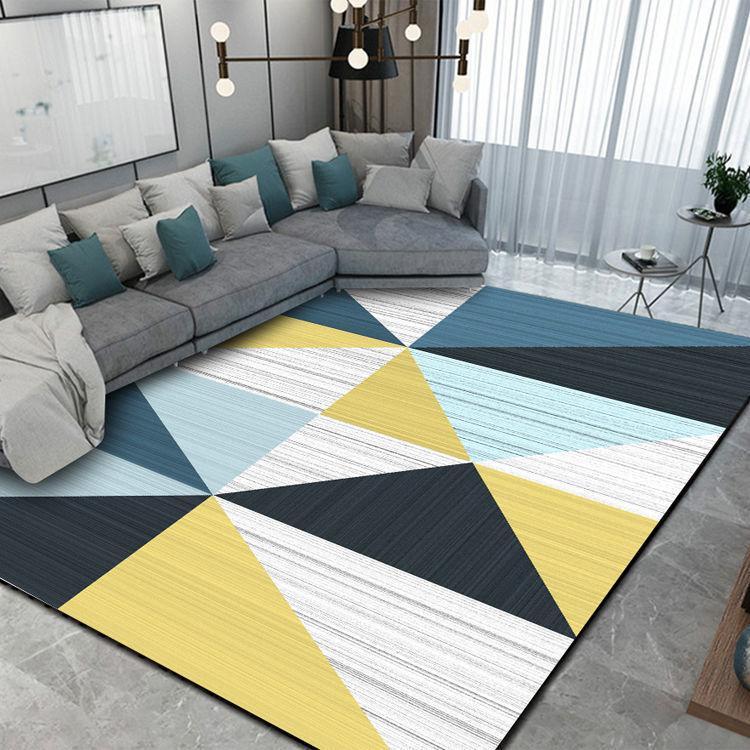 New Modern Carpet Mat for Living Room Luxury Home Decor Large Size Decoration Bedroom Area Rugs Non-slip Washable Mat Bedside